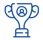 Trophy icon for an award-winning bail bondsman in Tomball